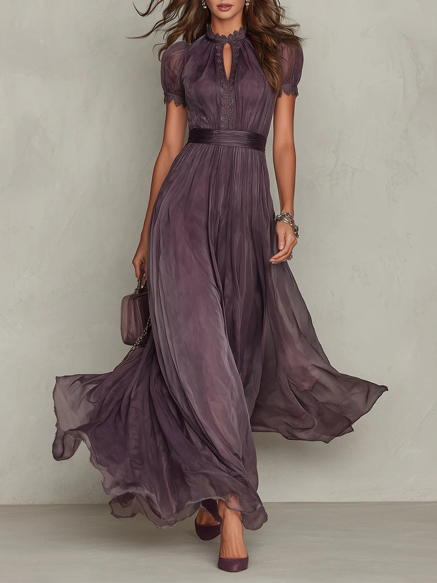 Ashley | Abito Maxi Vintage Chiffon