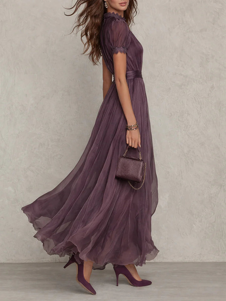 Flavia | Abito Viola Elegante