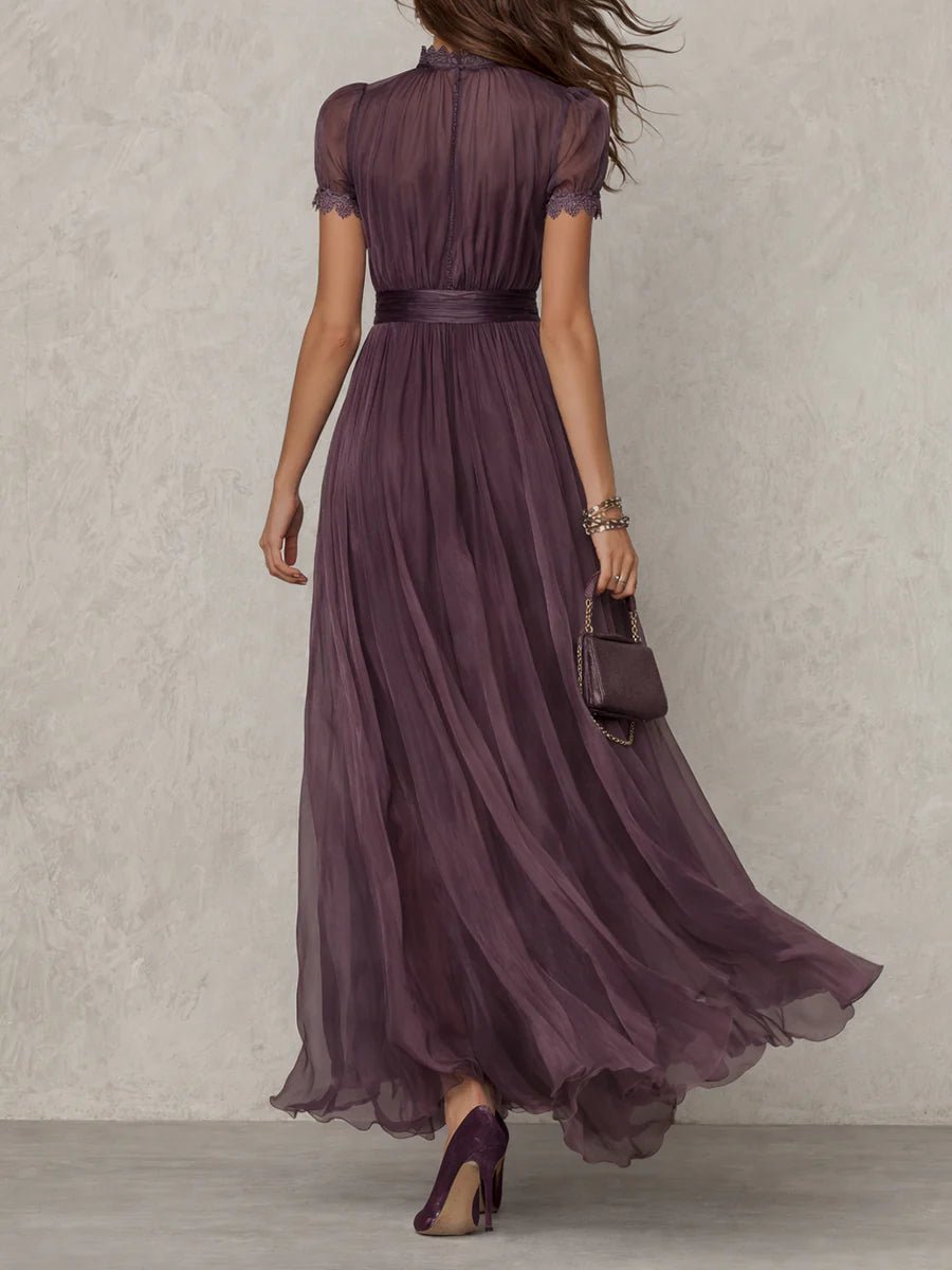 Flavia | Abito Viola Elegante