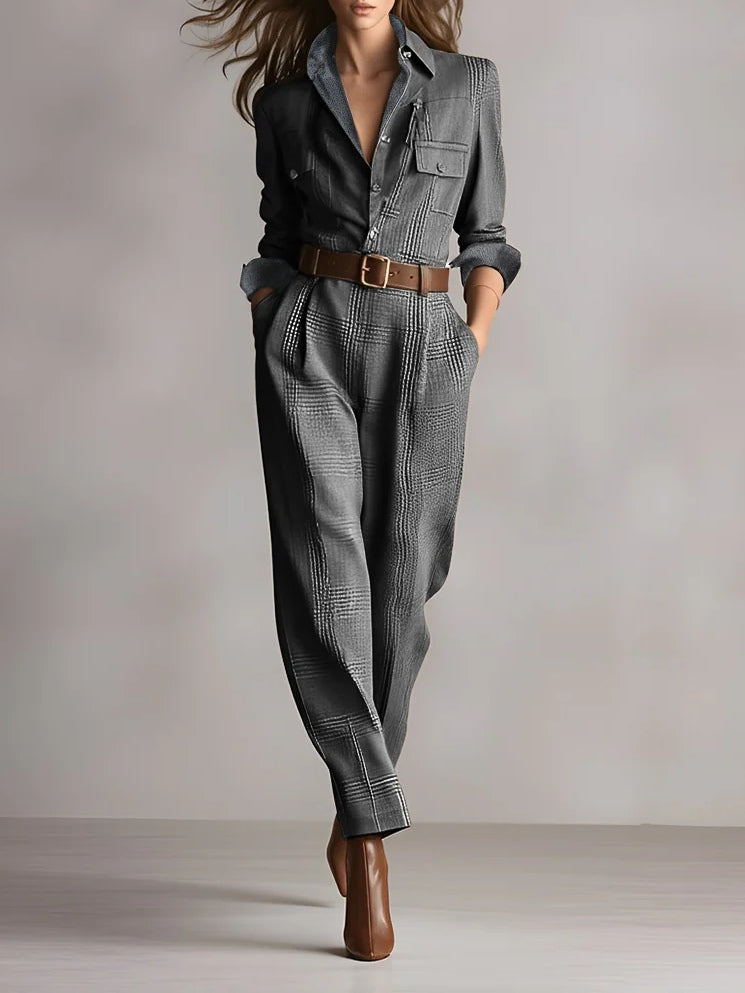 Anna™ | Elegant Checkered Mono