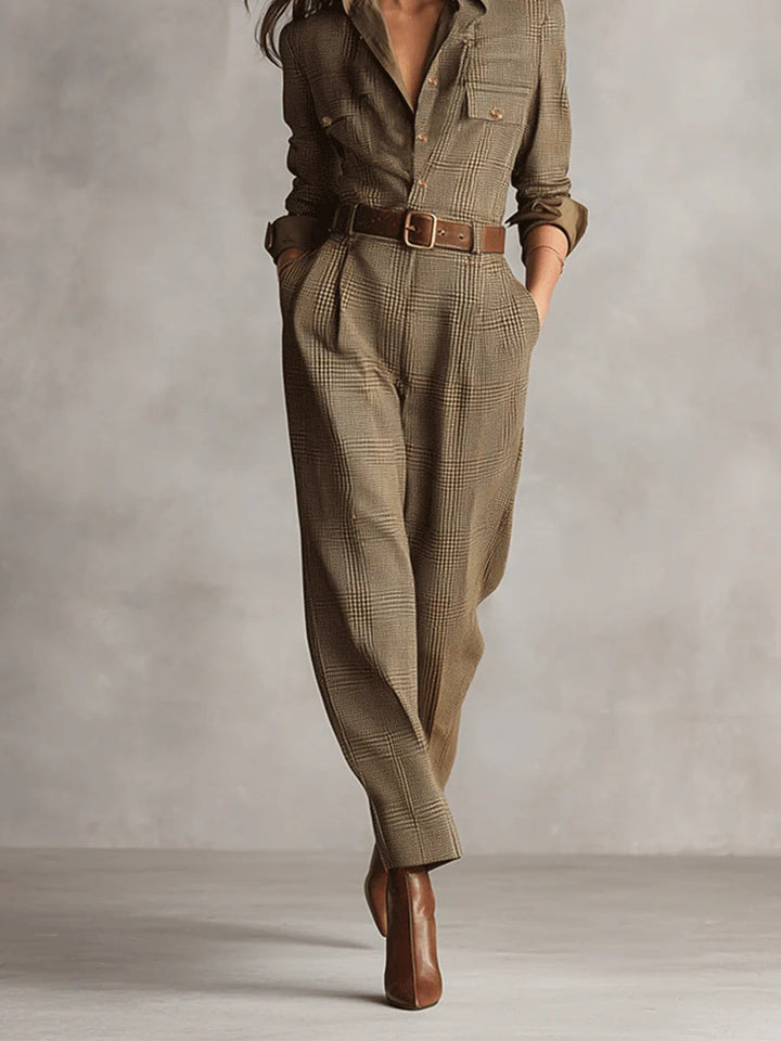Anna™ | Elegant Checkered Mono
