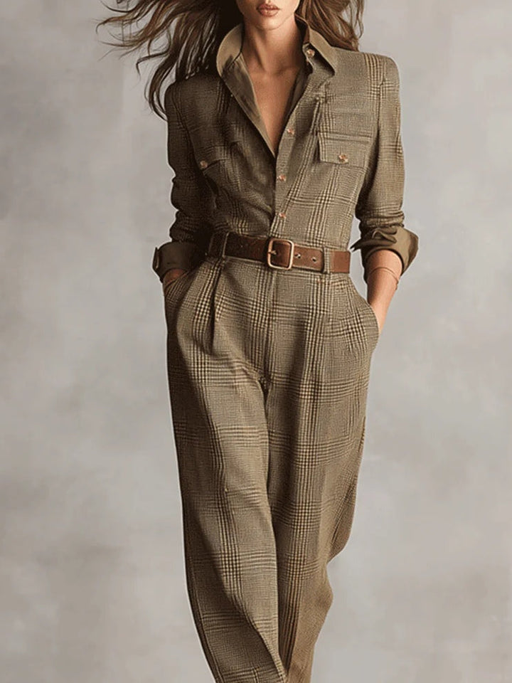 Anna™ | Elegant Checkered Mono