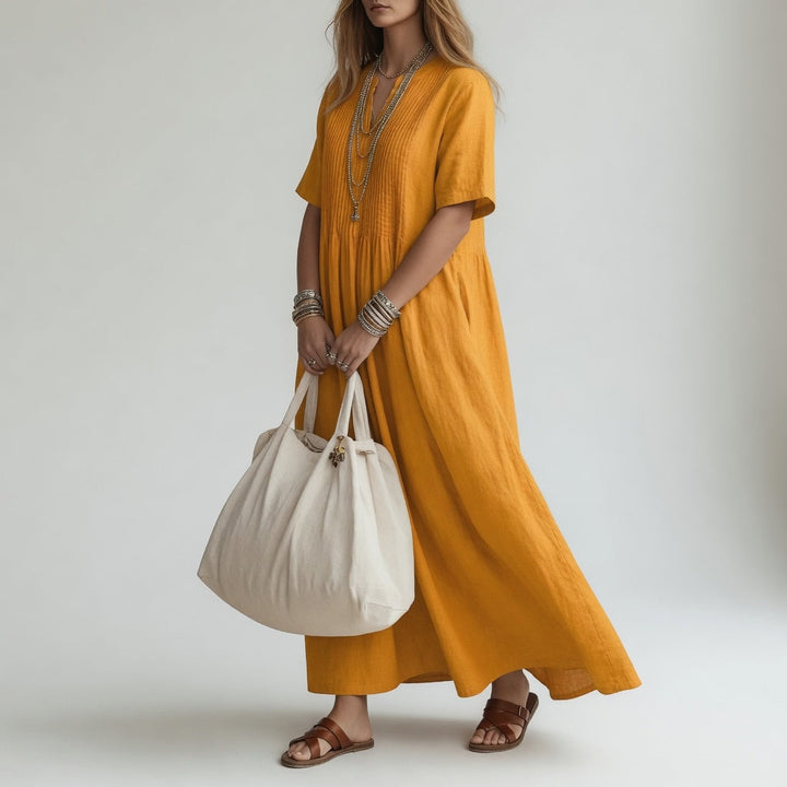 Pélagie™ | Maxi Abito Scollo V