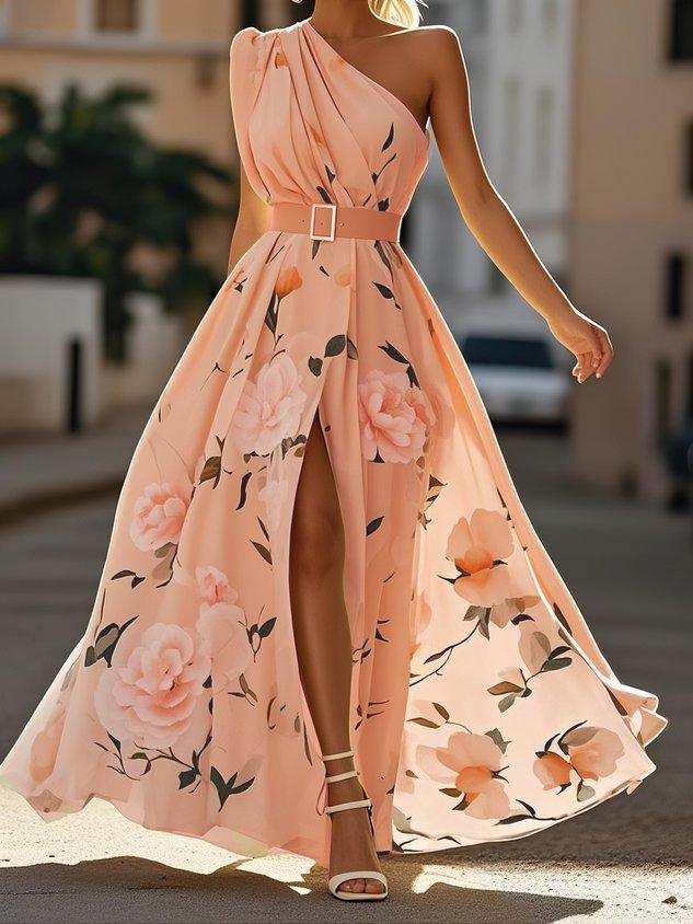 Julie | Abito Maxi Monospalla Verde