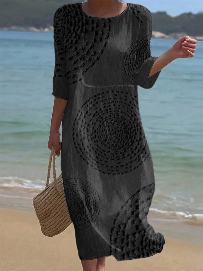Améliane™ | Midi Abito Raffinato Elegante