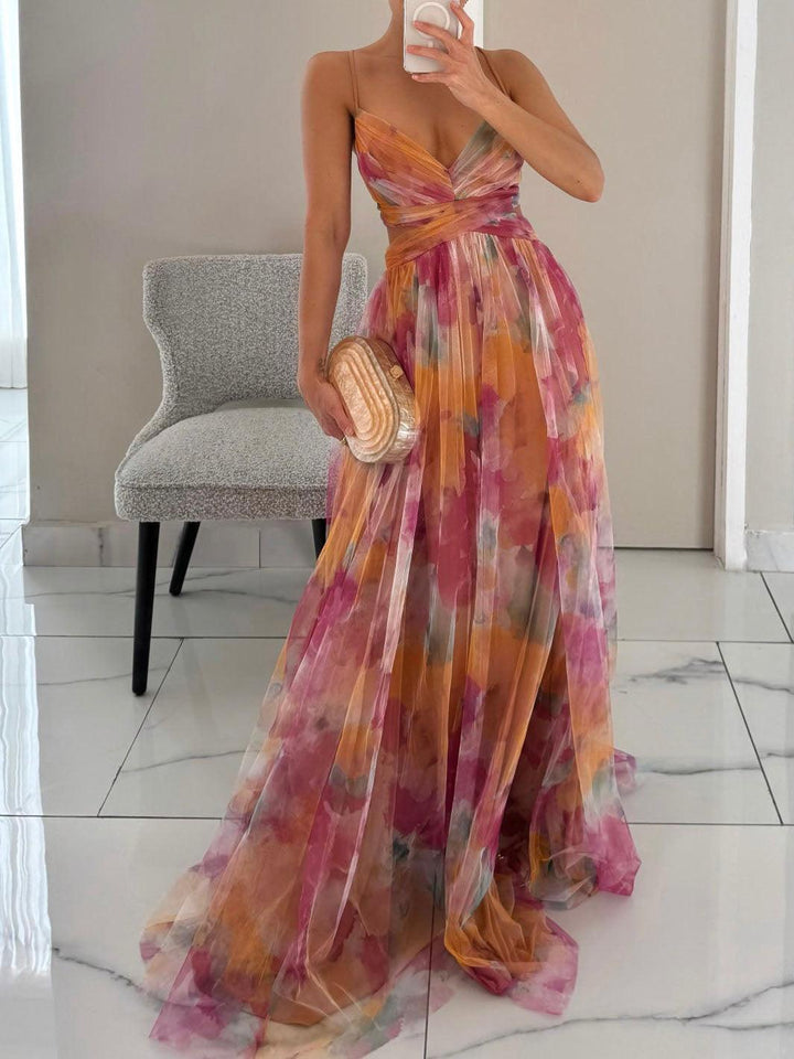 Karen | Abito Maxi Floreale