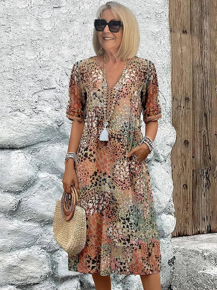 Lina | Vestito Estivo Scollo V