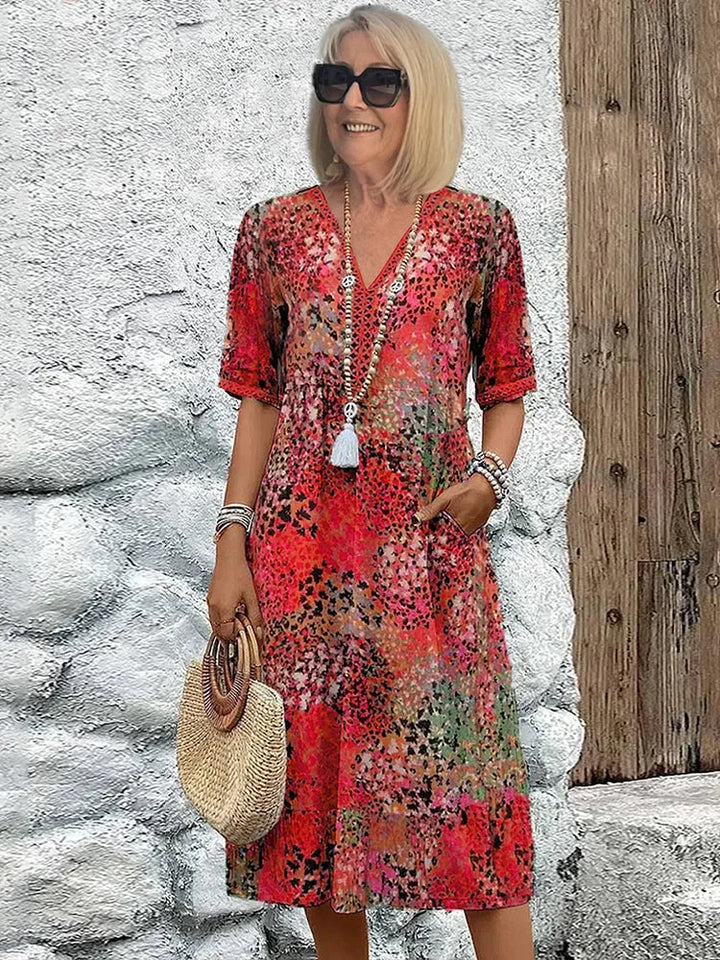 Lina | Vestito Estivo Scollo V