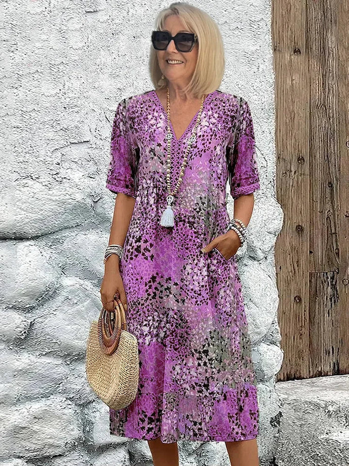 Lina | Vestito Estivo Scollo V