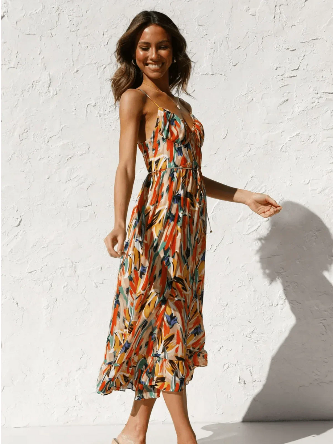 Chiara | Midi Abito Colorato