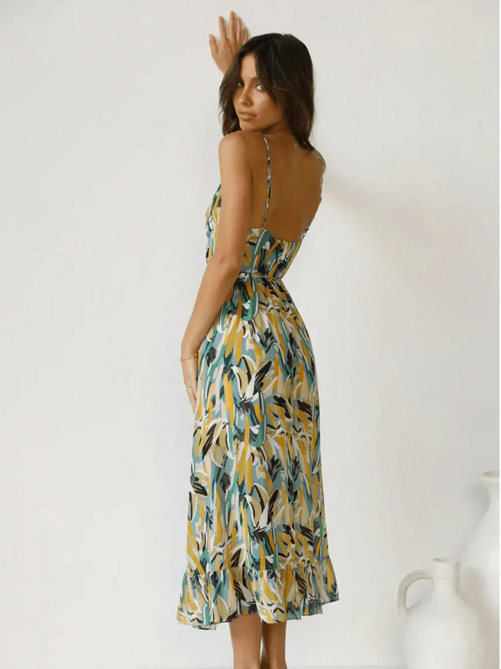 Chiara | Midi Abito Colorato