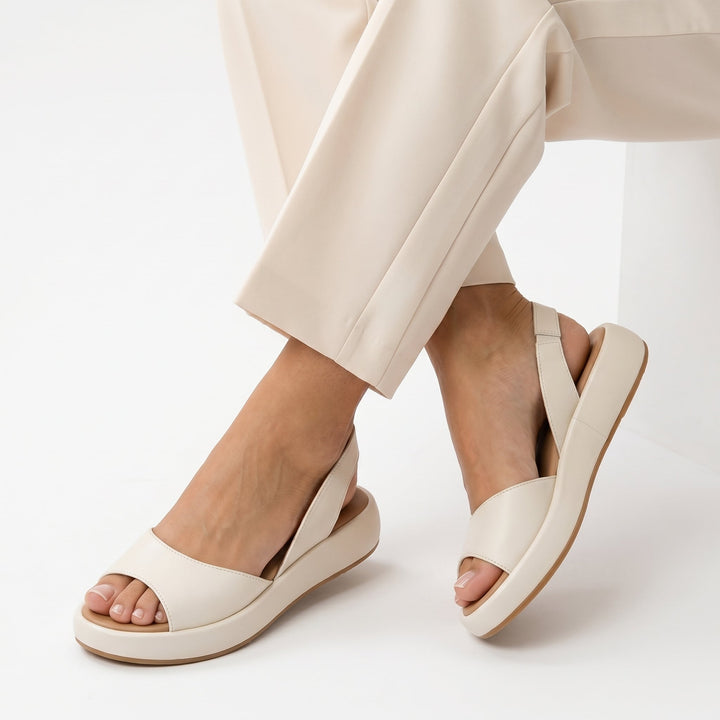 Cláudia | Sandali Piattaforma con Sole Anatomica