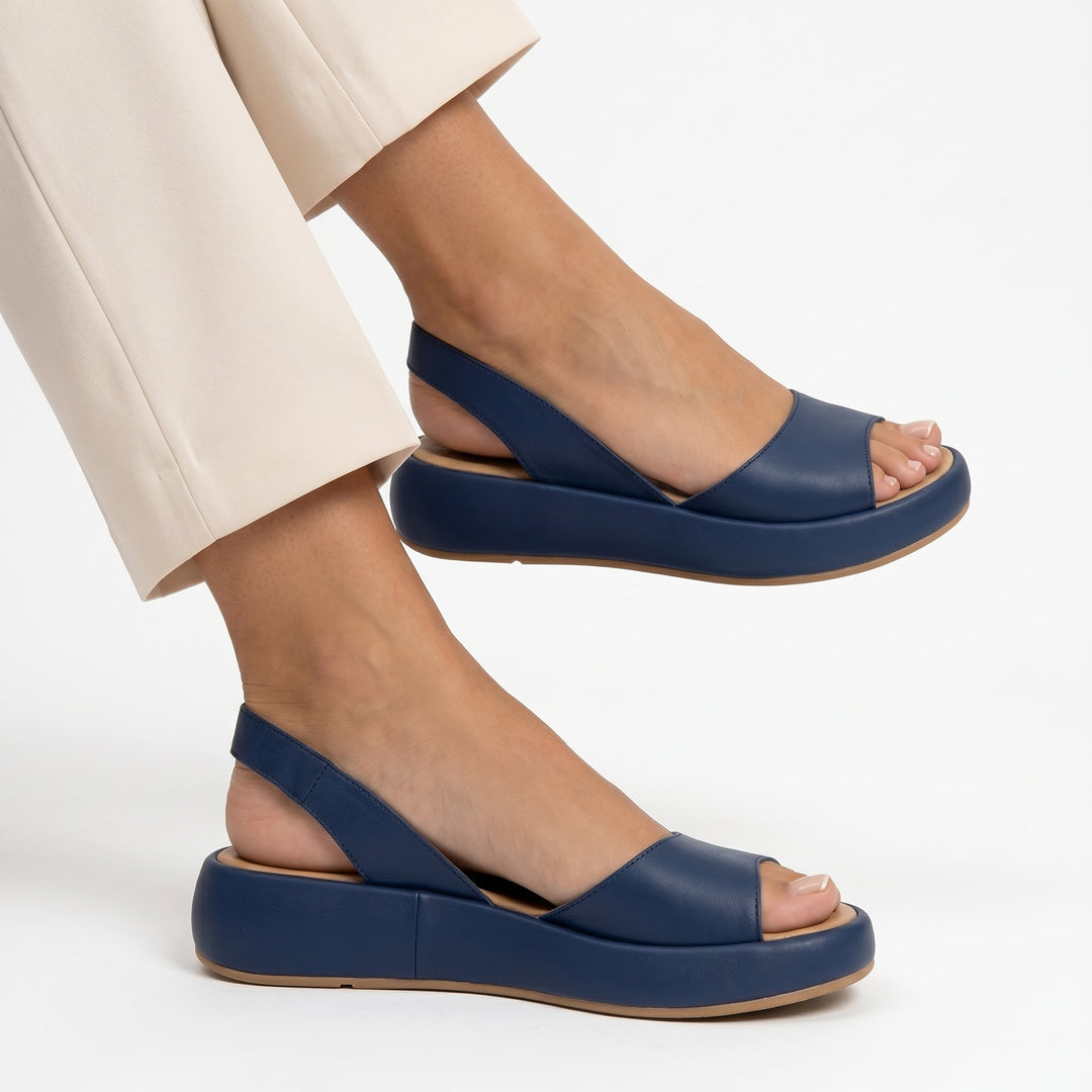 Cláudia | Sandali Piattaforma con Sole Anatomica