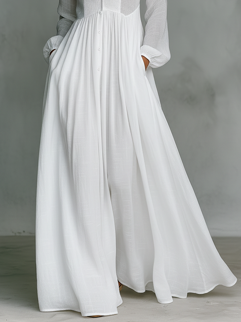 Élisa™ | Maxi Abito Minimalista Elegante