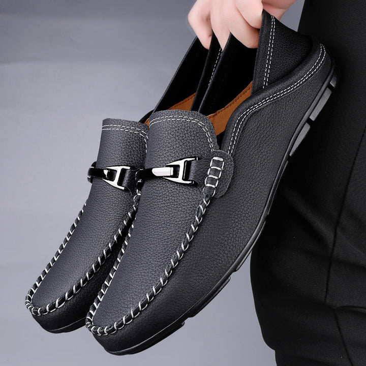 Genuine Leather Melver Moccasins