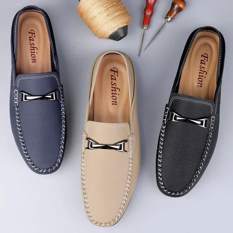 Genuine Leather Melver Moccasins