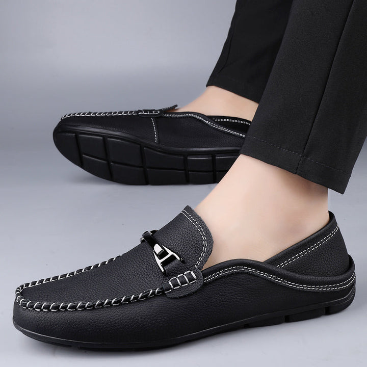 Genuine Leather Melver Moccasins