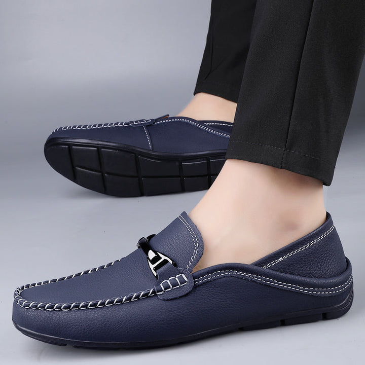 Genuine Leather Melver Moccasins