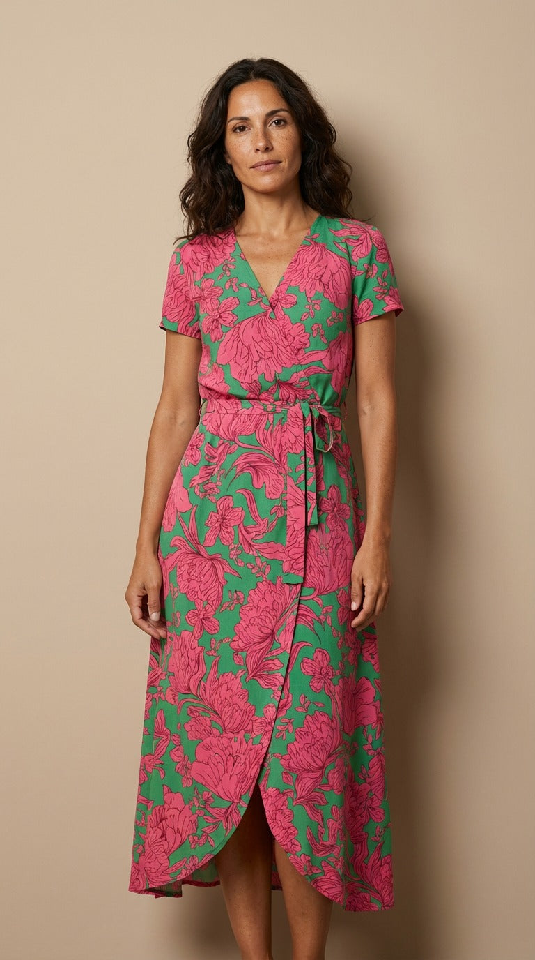 Charlotte™ | Raffinato Vestito a Portafoglio