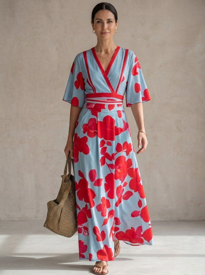 Lea | Abito Maxi Da Spiaggia