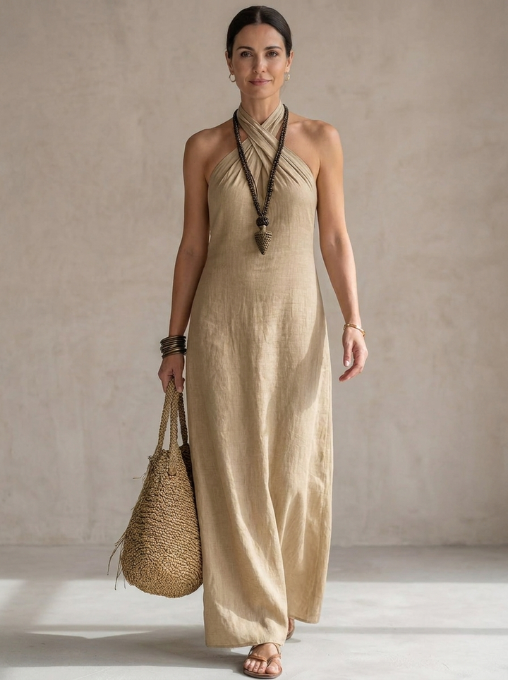 Elena | Abito Maxi Vintage