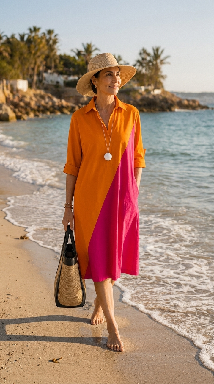 Kayla™ | Abito Midi Comodo