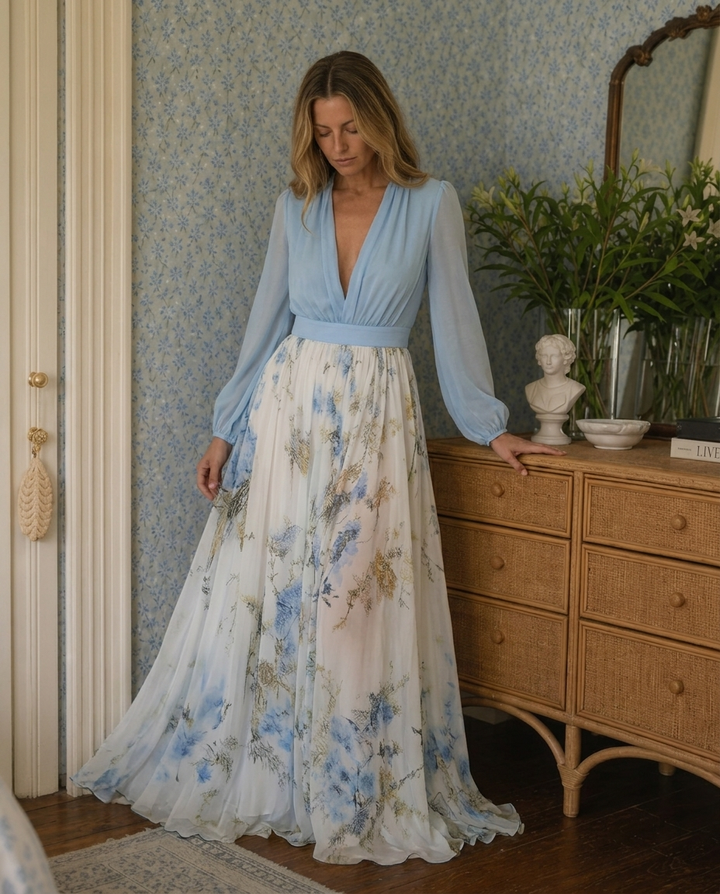 Esmee™ | Maxi Abito Elegante con Taglio Flattering
