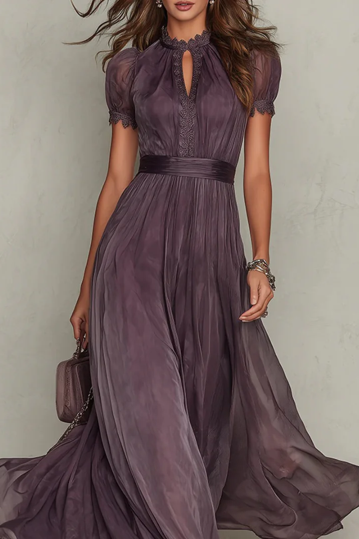 Yolanda | Elegante Vestito Maxi Fluido