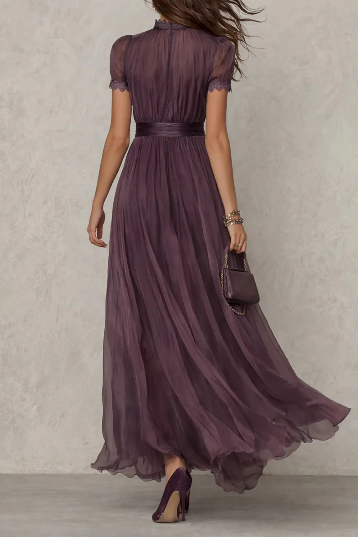Yolanda | Elegante Vestito Maxi Fluido