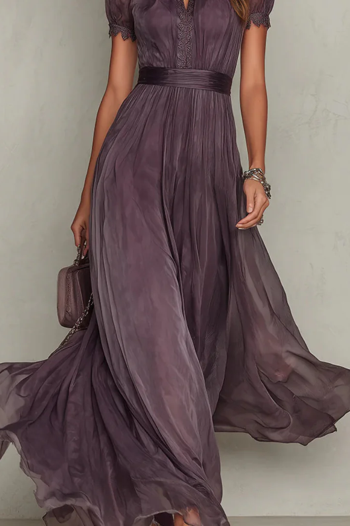 Yolanda | Elegante Vestito Maxi Fluido