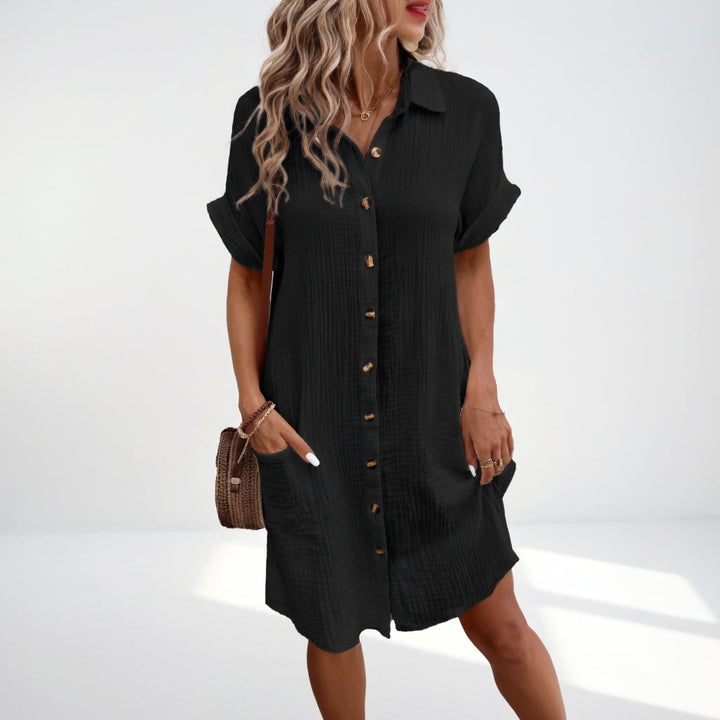 Béatrice™ | Abito Camicia Elegante