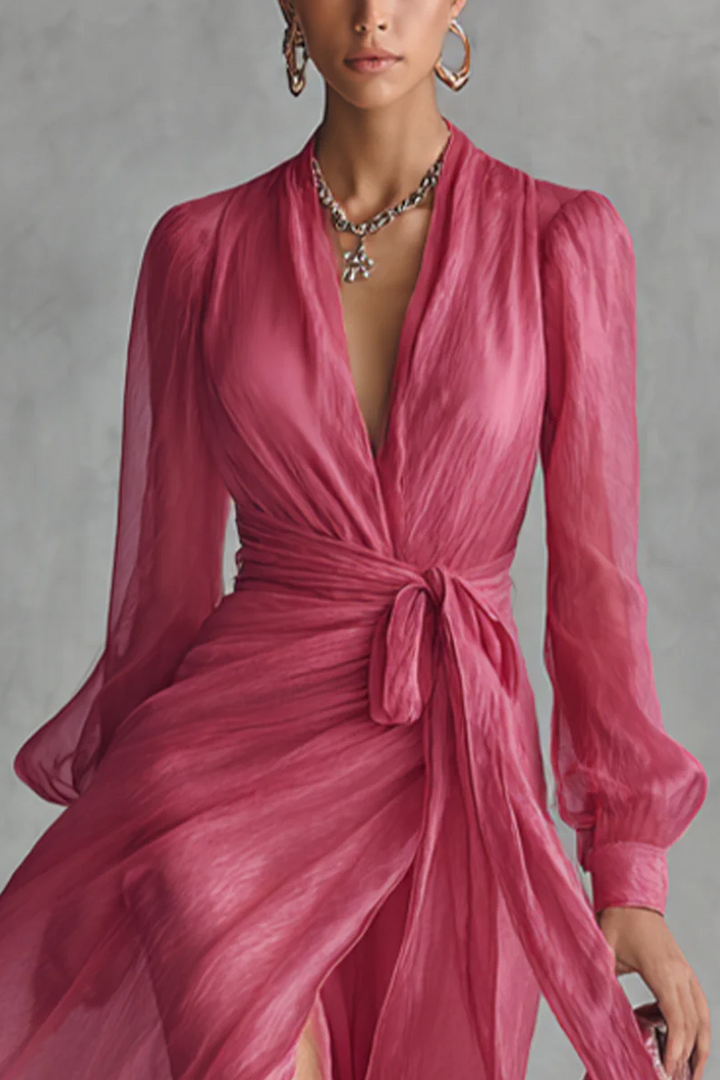 Rosalia | Maxi Abito Rosa