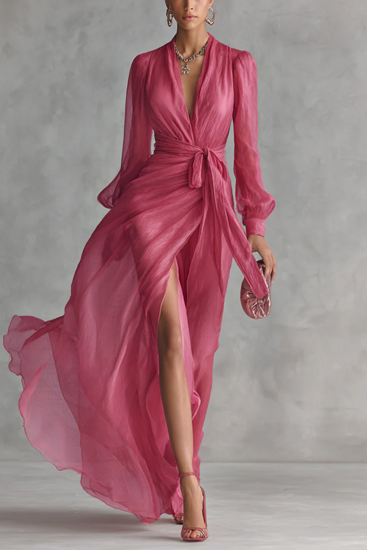 Rosalia | Maxi Abito Rosa