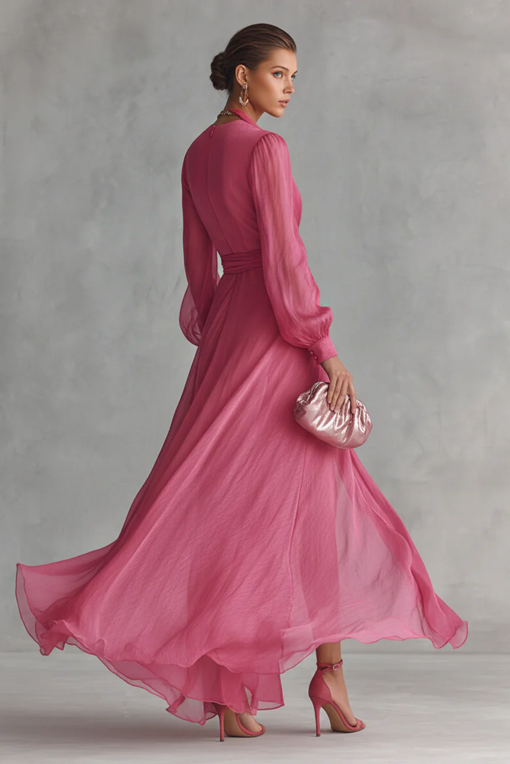 Rosalia | Maxi Abito Rosa