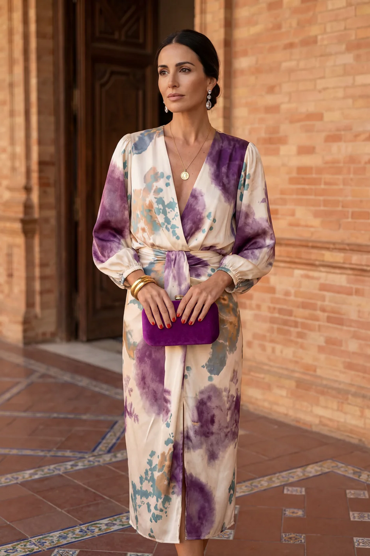 Valeria | Abito con scollatura a V