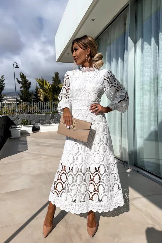 Noor | Abito Romantico Pizzo