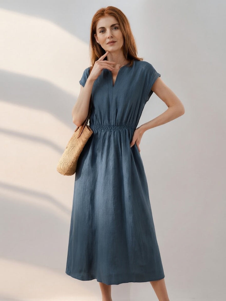 Lina | Abito Elegante Fluido