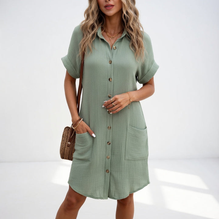 Béatrice™ | Abito Camicia Elegante