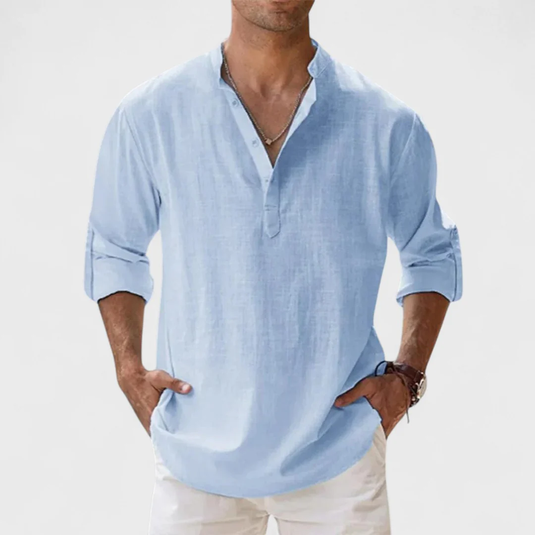 Marco | Camicia Moderno con Eleganza Naturale