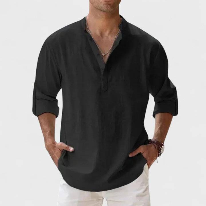 Marco | Camicia Moderno con Eleganza Naturale