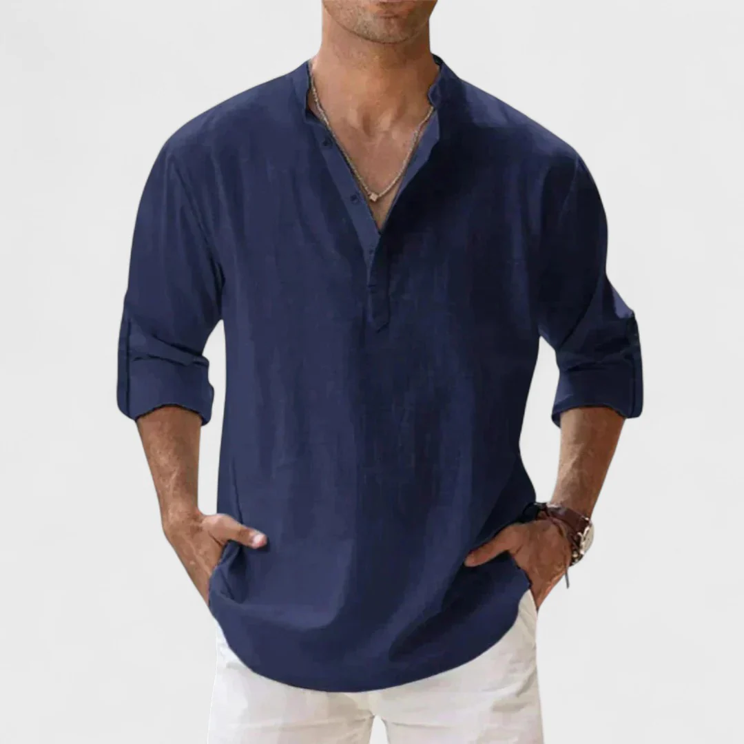 Marco | Camicia Moderno con Eleganza Naturale