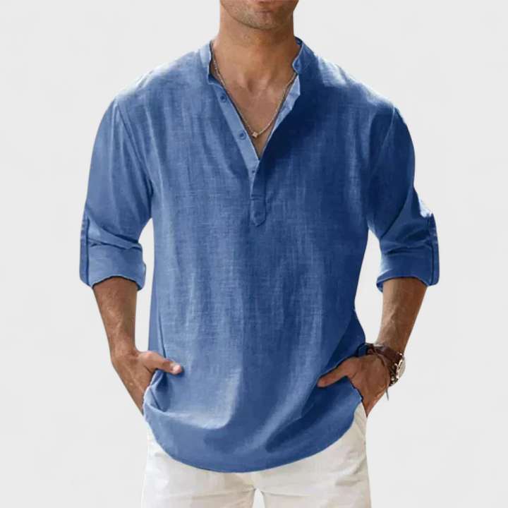 Marco | Camicia Moderno con Eleganza Naturale