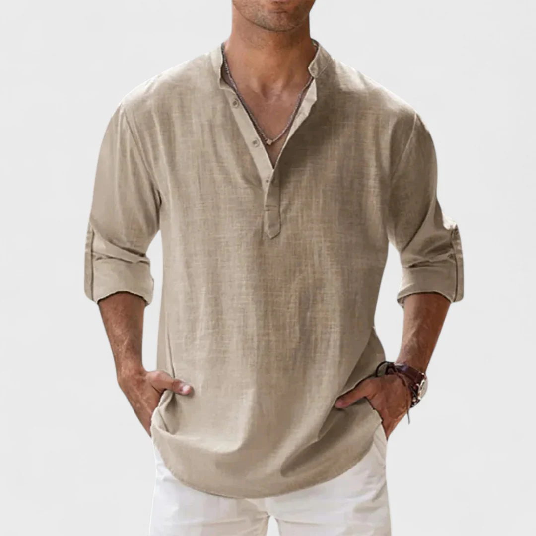 Marco | Camicia Moderno con Eleganza Naturale