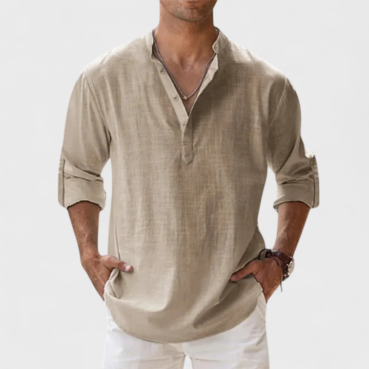 Marco | Camicia Moderno con Eleganza Naturale