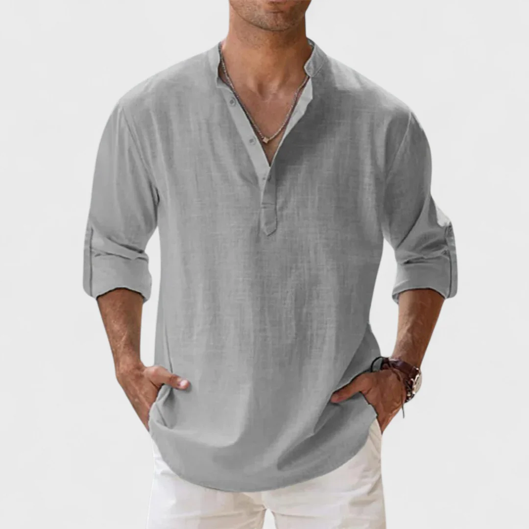 Marco | Camicia Moderno con Eleganza Naturale