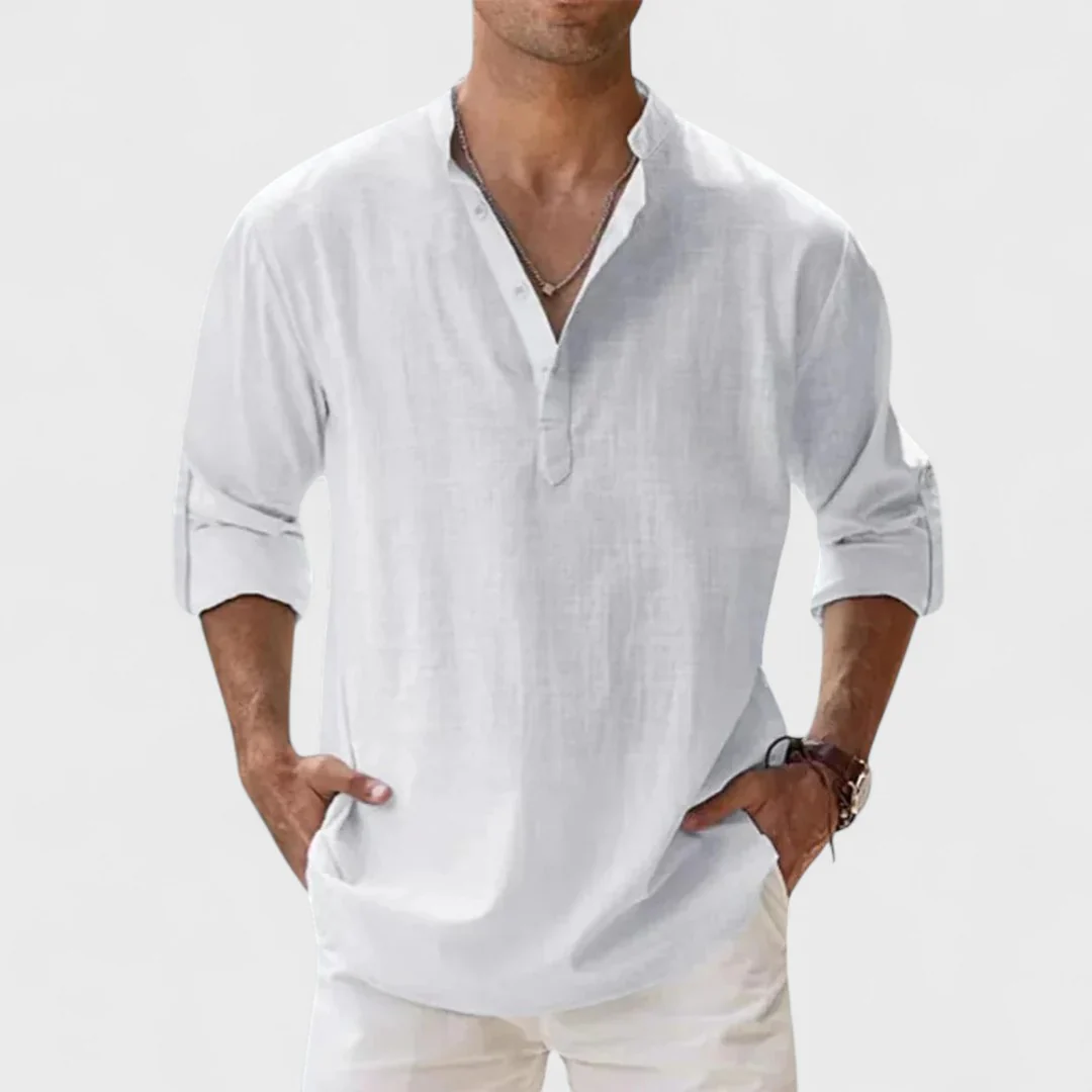 Marco | Camicia Moderno con Eleganza Naturale