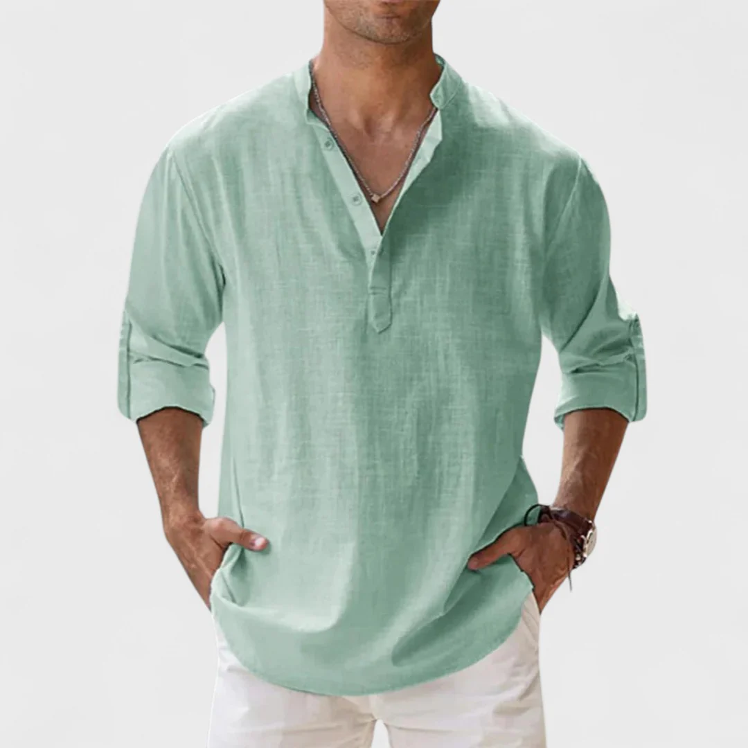 Marco | Camicia Moderno con Eleganza Naturale