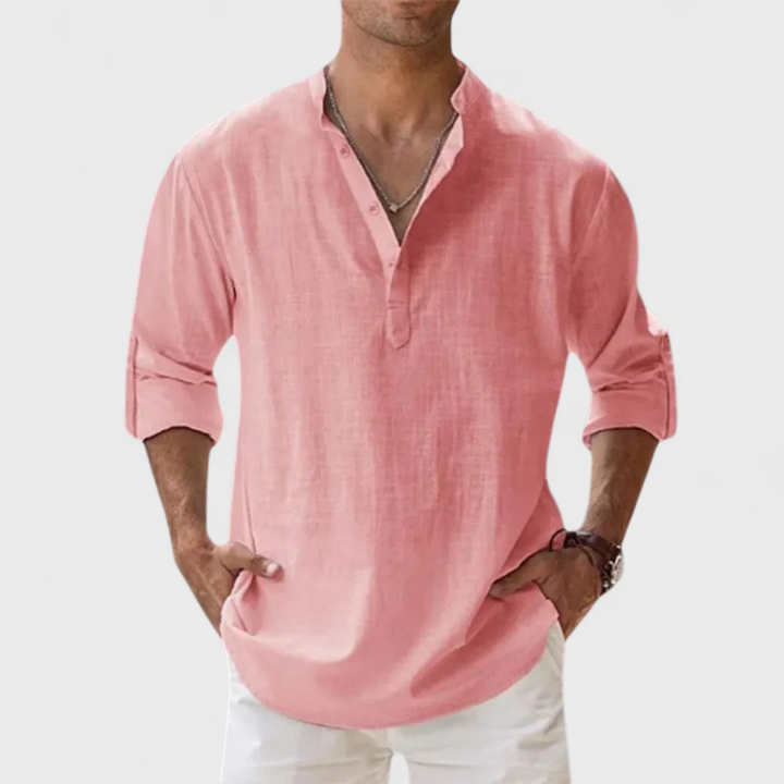 Marco | Camicia Moderno con Eleganza Naturale