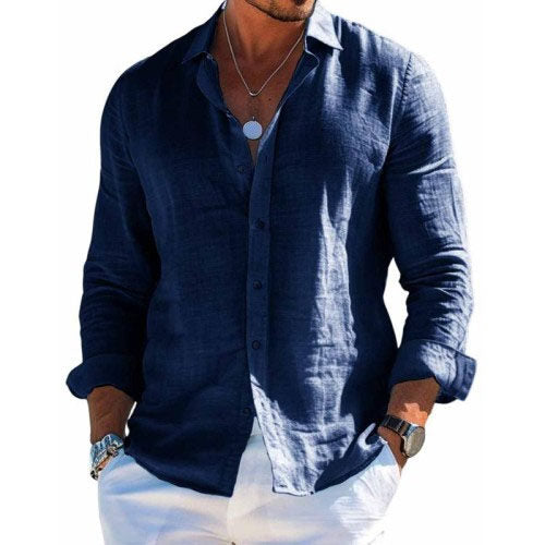 Oscar | Camicia in Lino di Alta Qualità