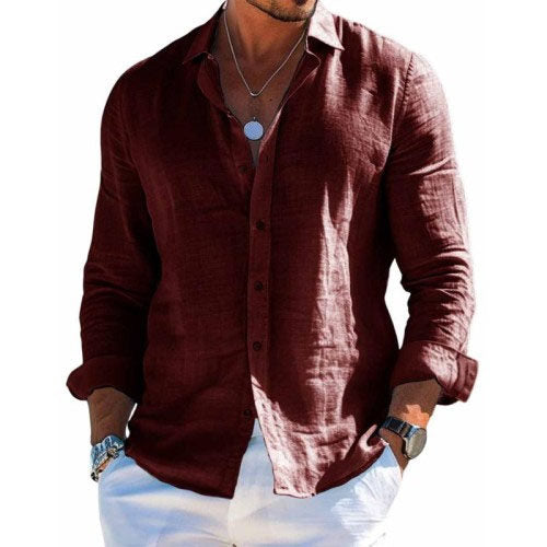 Oscar | Camicia in Lino di Alta Qualità